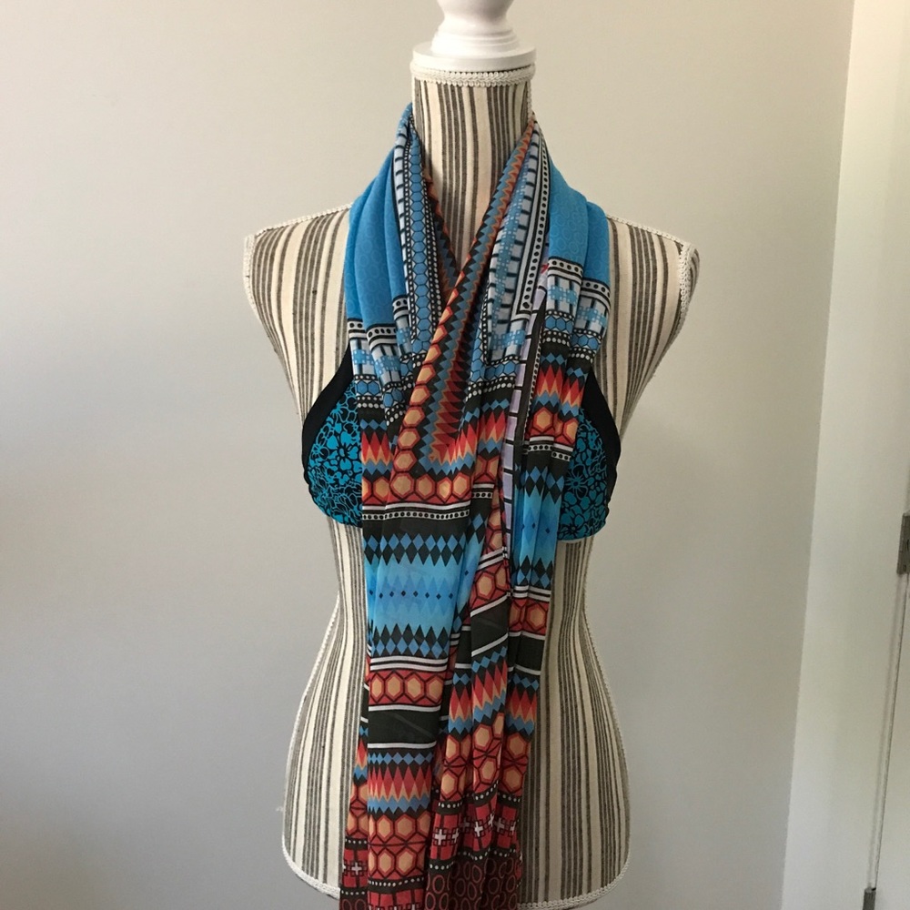 ☀️ ⬇️ Multicolor Beach Sarong Wrap - Picture 4 of 9